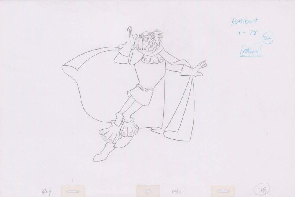 Pencil Art Rothbart (Sequence 13-21)