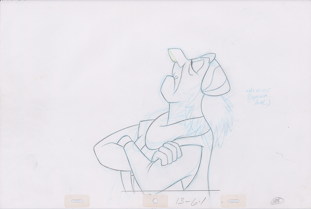 Pencil Art The Hag (Sequence 13-6.1)