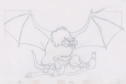 Pencil Art Derek vs Great Animal (Sequence 24-31)