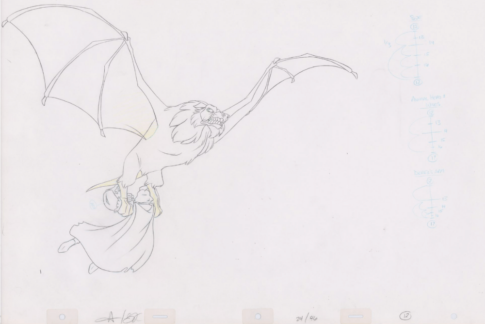 Pencil Art Derek vs Great Animal (Sequence 24-46)