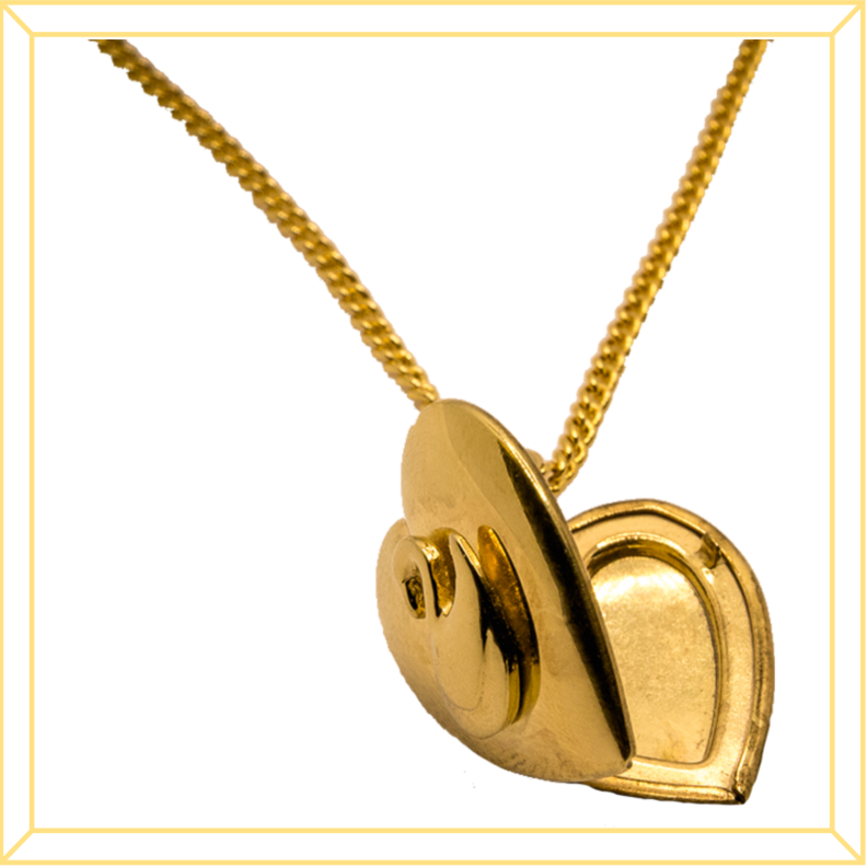 Swan princess Gold Heart Locket Swan Princess The Swan Princess