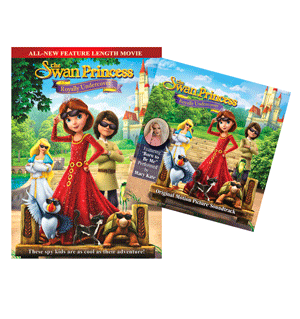 Royally Undercover DVD and Soundtrack The Swan Princess