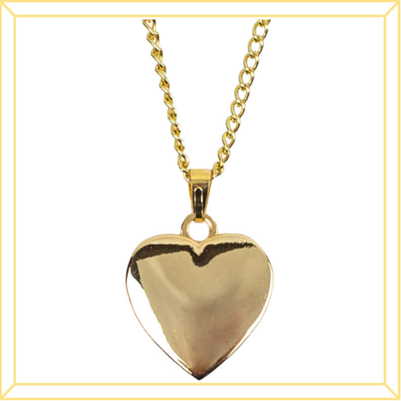 Princess Odette Gold Heart Pendant