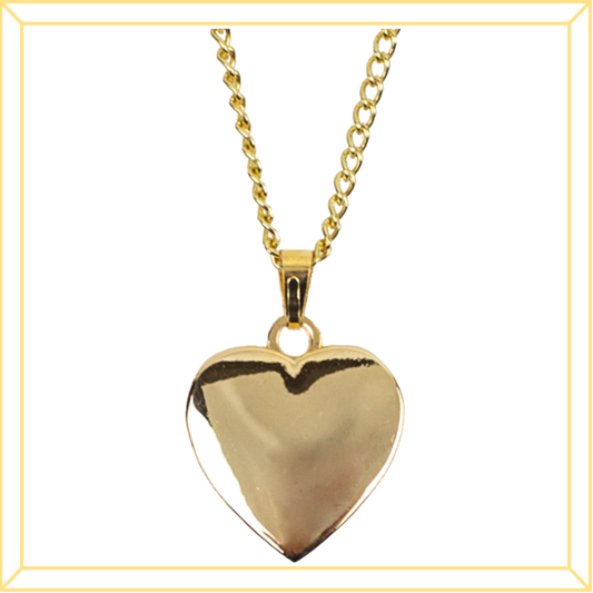 Princess Odette Gold Heart Pendant