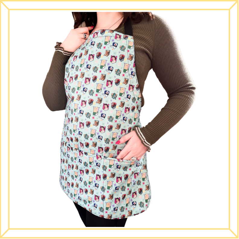 Swan Princess Reversible Apron