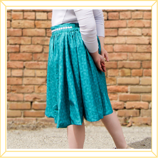 Swan Princess Circle Skirt
