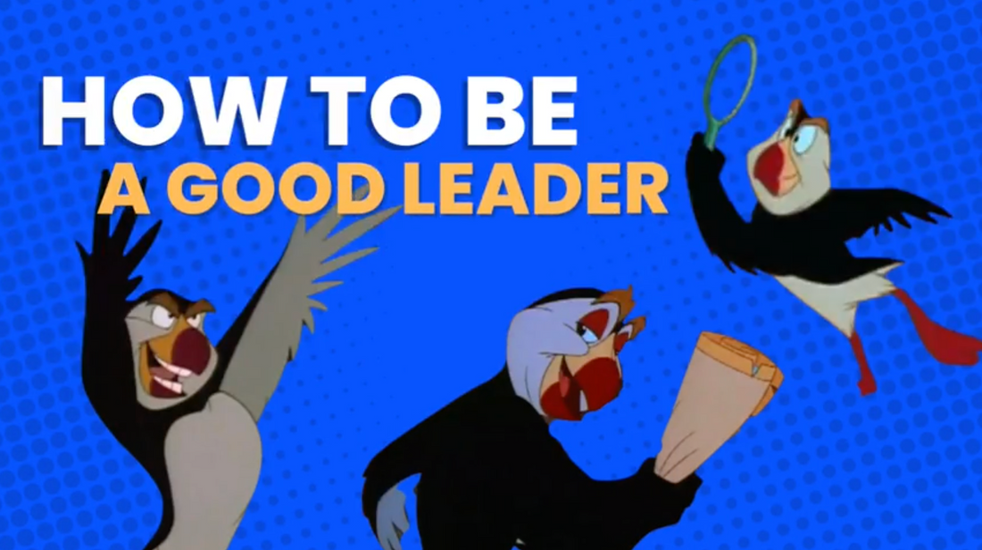 How to be a good leader image with Puffin