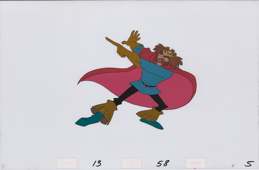 Markus Rothbart Art Cel Rothbart (Sequence 13-58) | Celluloid Art The Swan Princess