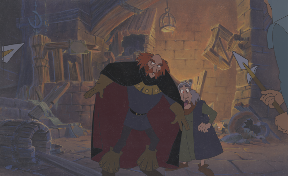 Art cel Rothbart (1-16.1) | Celluloid Art from The Swan Princess