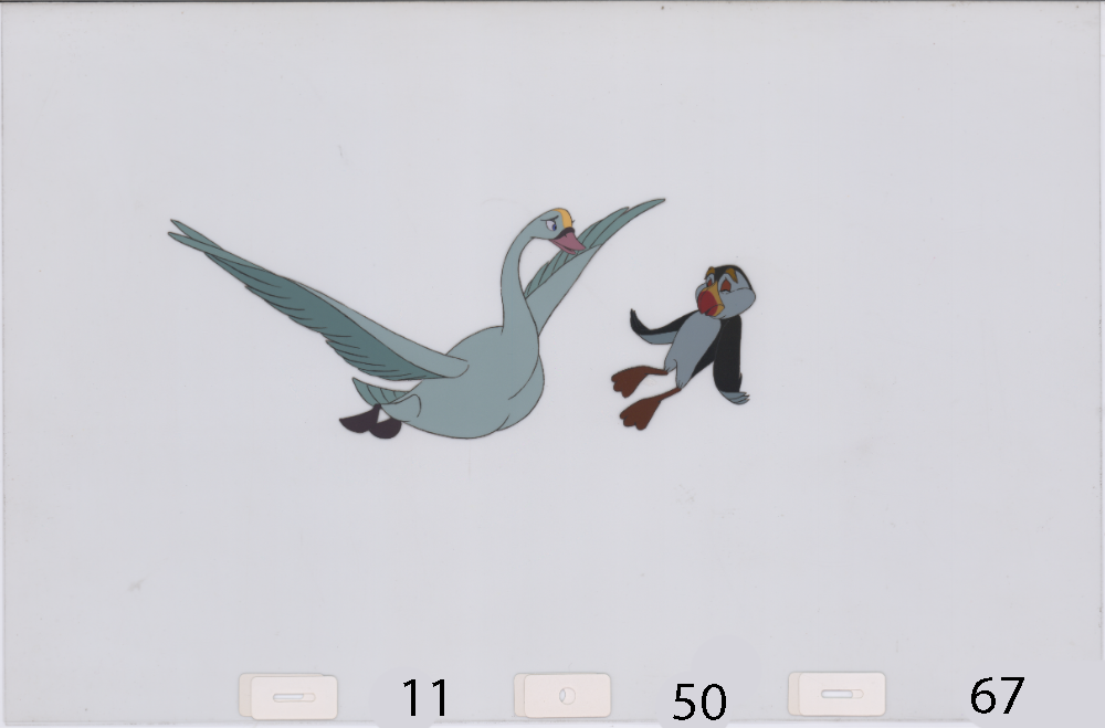 Art Cel Odette & Puffin (Sequence 11-50)