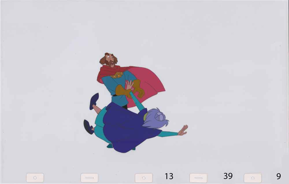 Markus Rothbart Art Cel Rothbart and The Hag (Sequence 13-39) | Celluloid Art The Swan ...