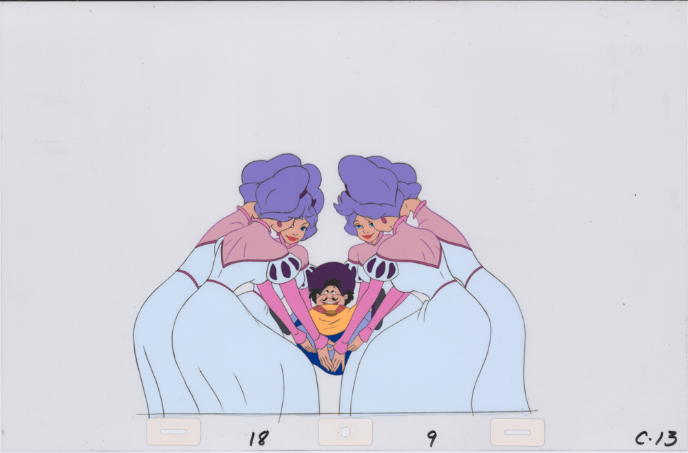 Art Cel Chamberlain and Princesses (Sequence 18-9)