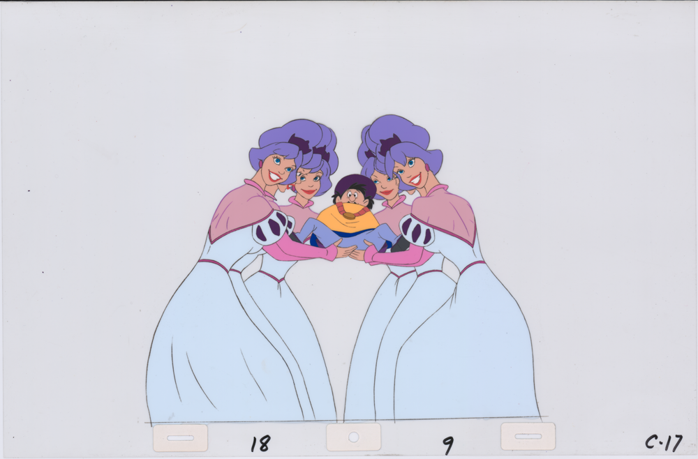 Art Cel Chamberlain and Princesses (Sequence 18-9)