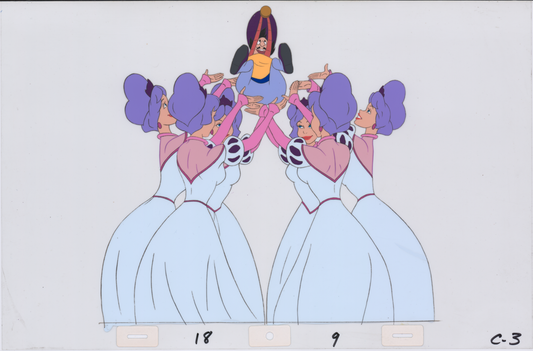 Art Cel Chamberlain and Princesses (Sequence 18-9)