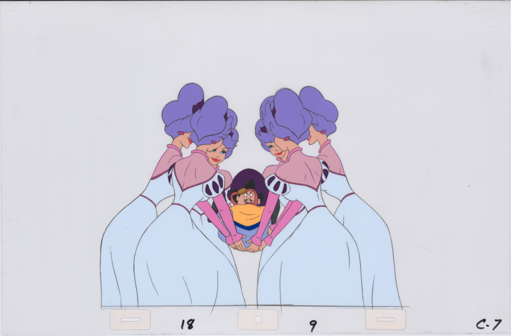 Art Cel Chamberlain and Princesses (Sequence 18-9)