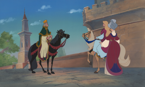 Princess Deraka Derek, Uberta, William & Odette Art Cels (Sequence 3-2) | Celluloid Art ...