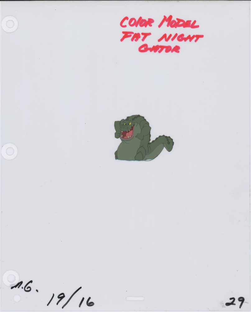 Gators Production Model Art Cel