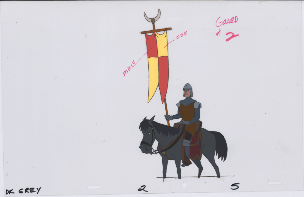 Other Characters Production Model Art Cel