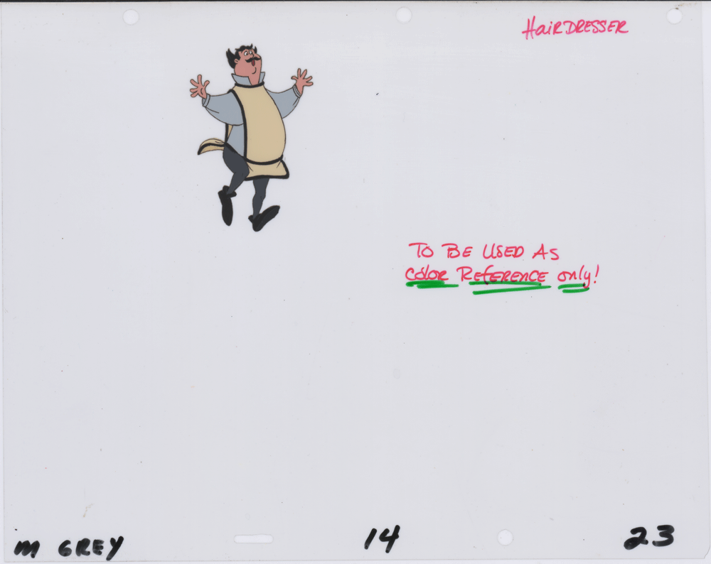 Other Characters Production Model Art Cel