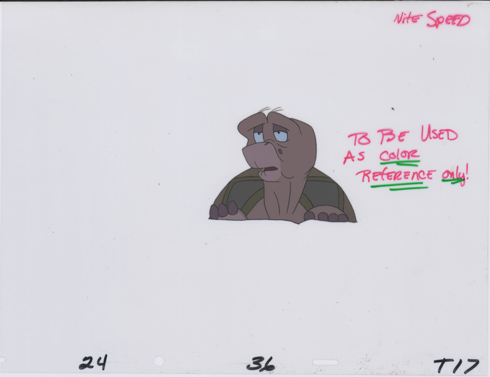 Speed Production Model Art Cel