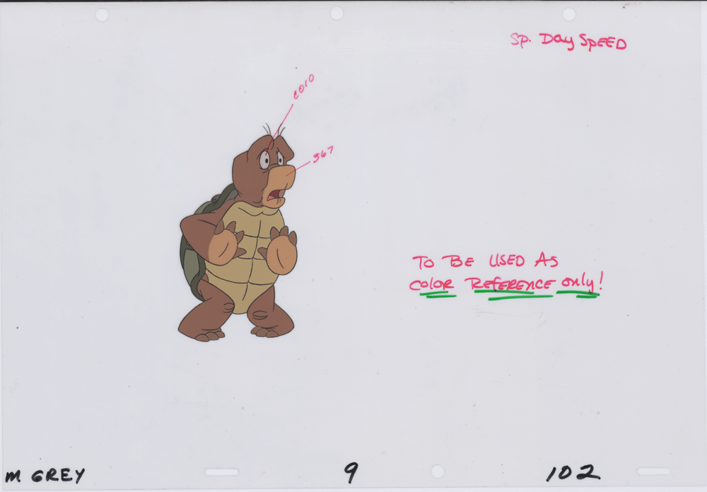 Speed Production Model Art Cel