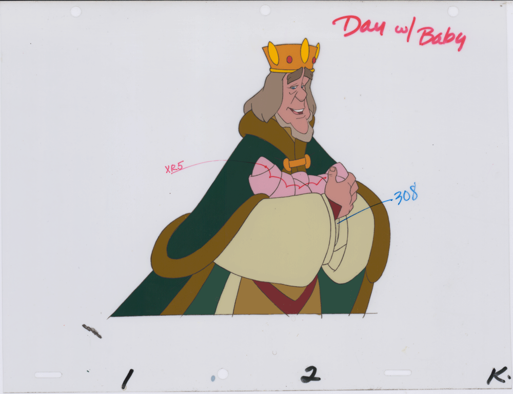 King William Production Model Art Cel