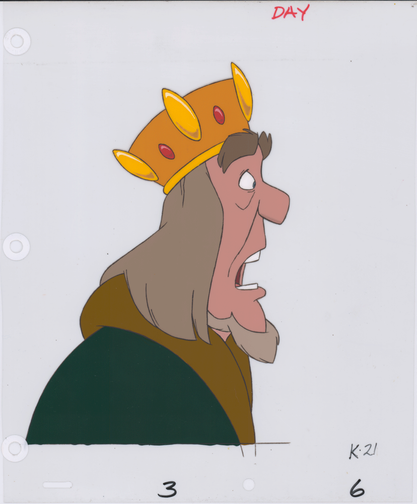 King William Production Model Art Cel