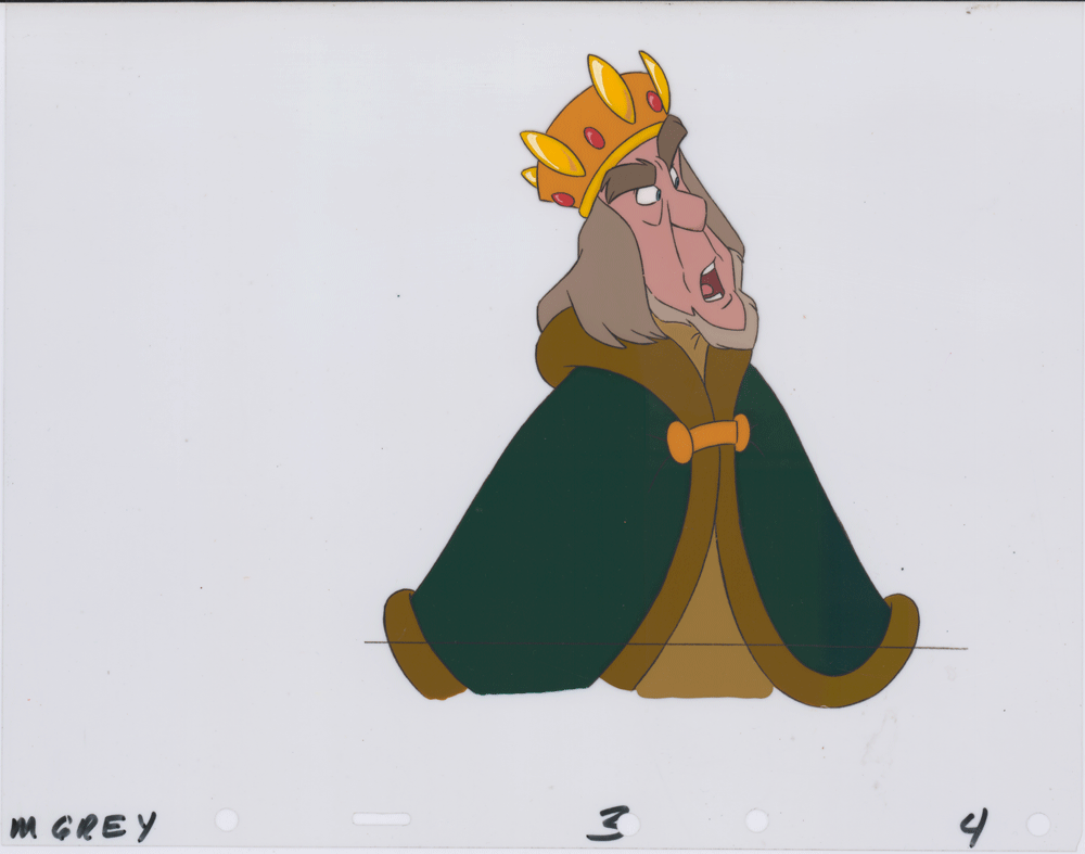 King William Production Model Art Cel