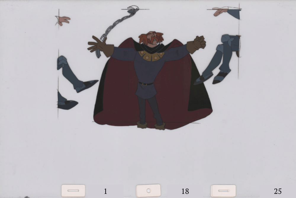 Marquix Rothbart Art Cel Rothbart (Sequence 1-18) | Celluloid Art The Swan Princess