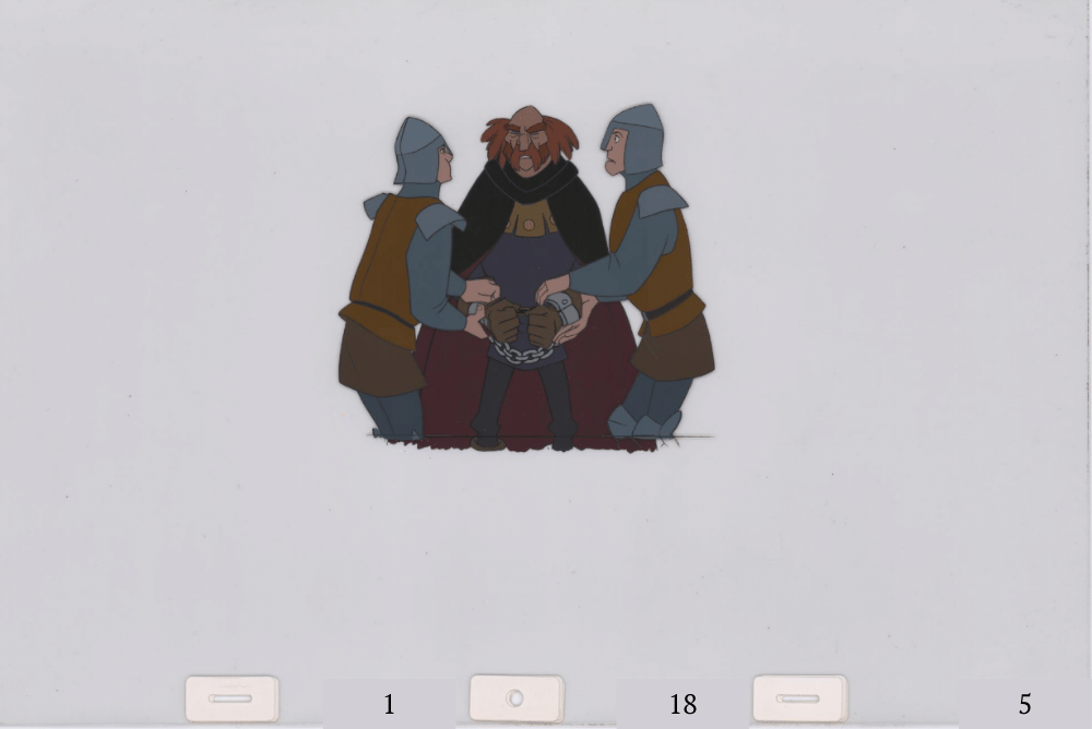 Marquix Rothbart Art Cel Rothbart (Sequence 1-18) | Celluloid Art The Swan Princess