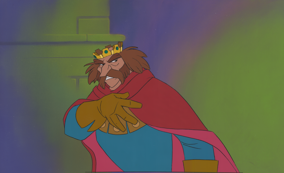 Art Cel Rothbart (Sequence 13-60) | Celluloid Art The Swan Princess