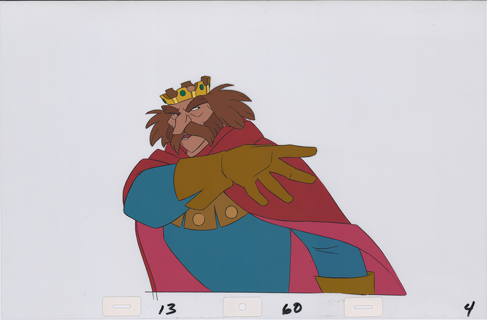 Art Cel Rothbart (Sequence 13-60) | Celluloid Art The Swan Princess