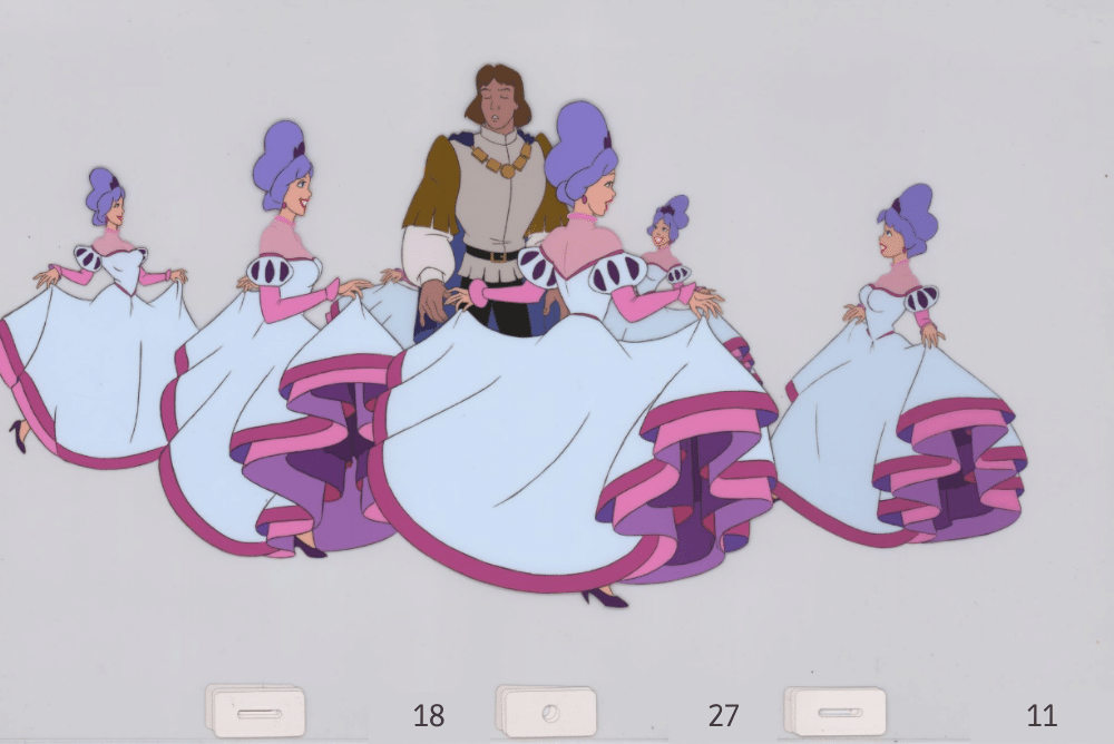 Art Cel Derek and Princesses (Sequence 18-27)