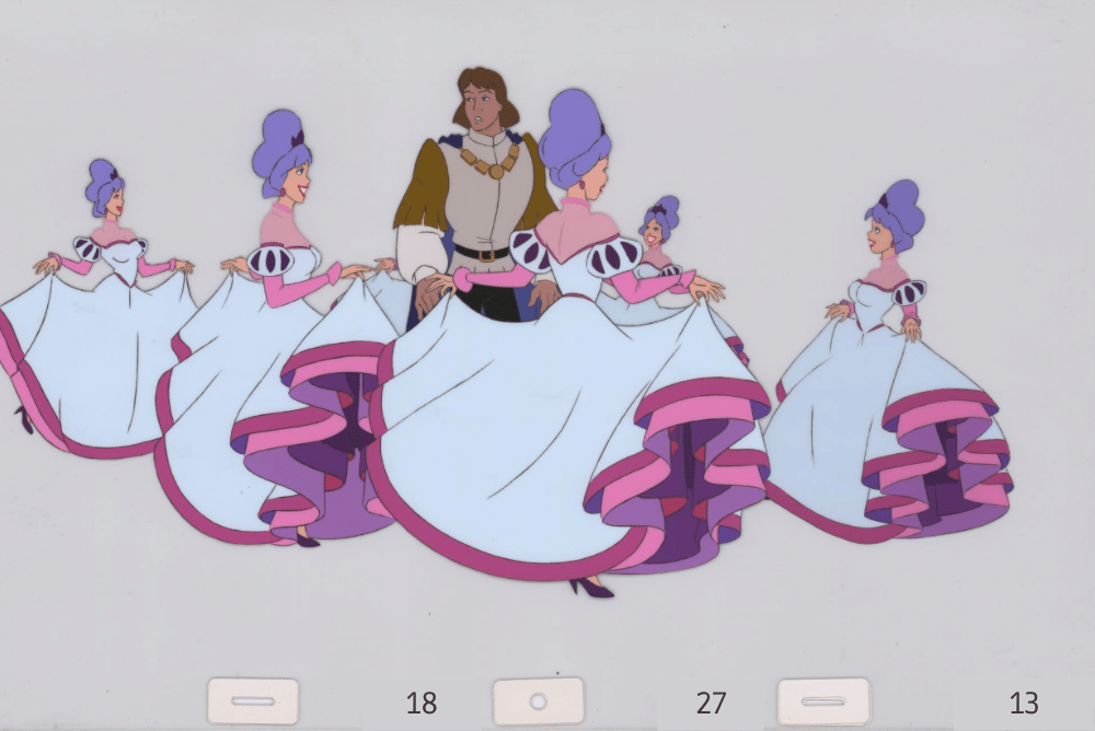 Art Cel Derek and Princesses (Sequence 18-27)