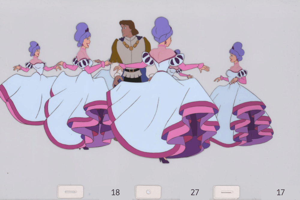 Art Cel Derek and Princesses (Sequence 18-27)