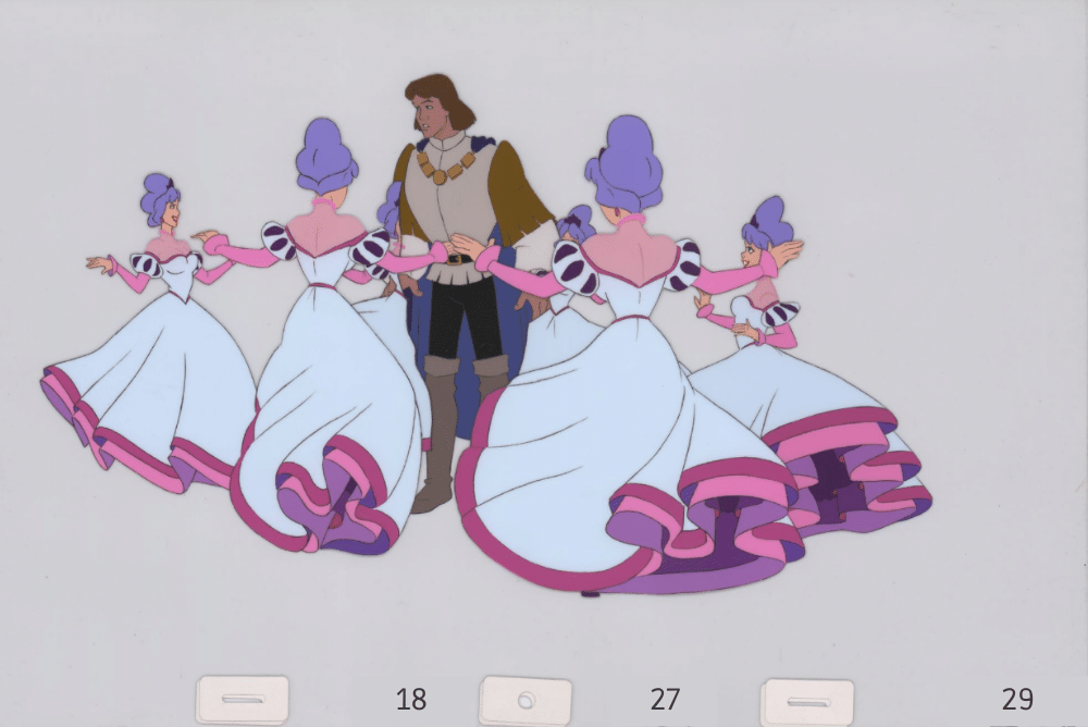 Art Cel Derek and Princesses (Sequence 18-27)