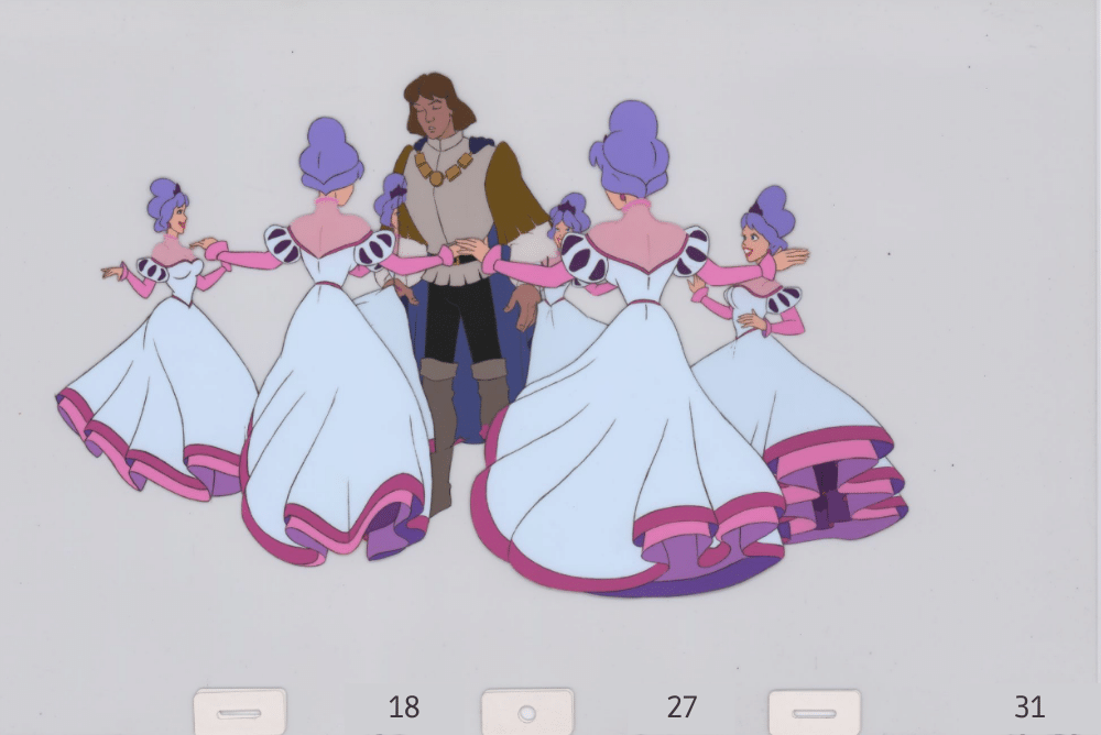 Art Cel Derek and Princesses (Sequence 18-27)