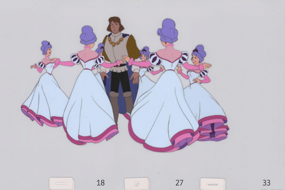 Art Cel Derek and Princesses (Sequence 18-27)