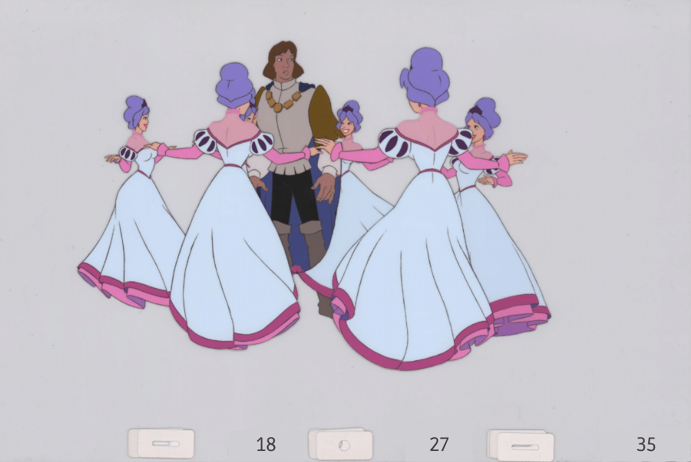 Art Cel Derek and Princesses (Sequence 18-27)