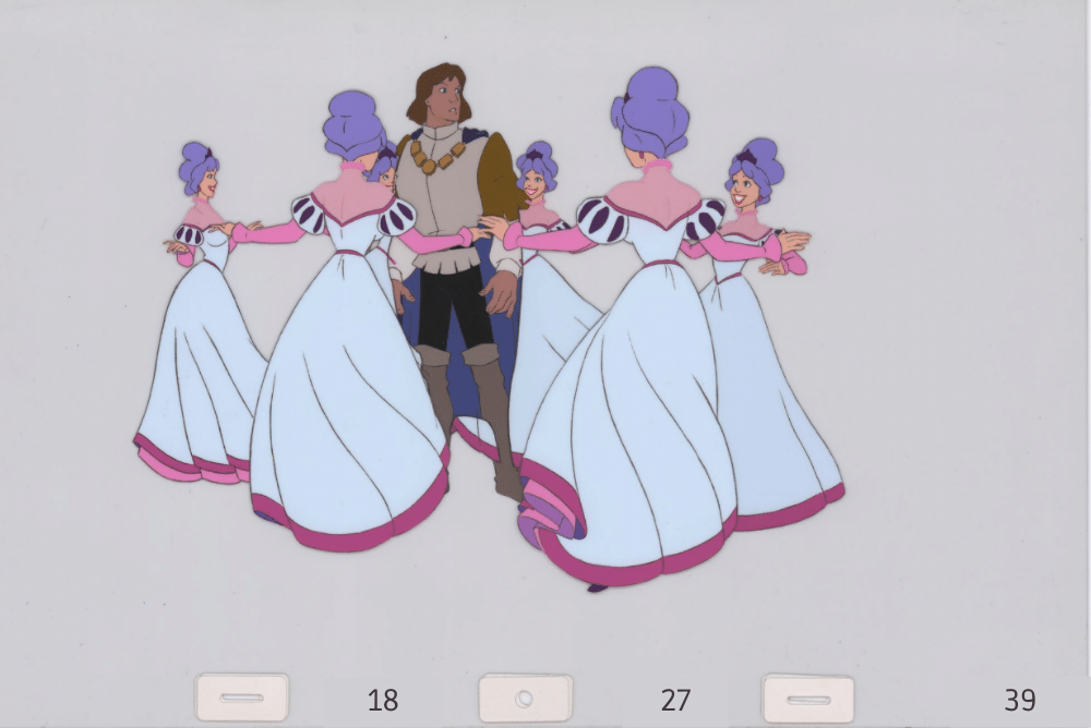 Art Cel Derek and Princesses (Sequence 18-27)