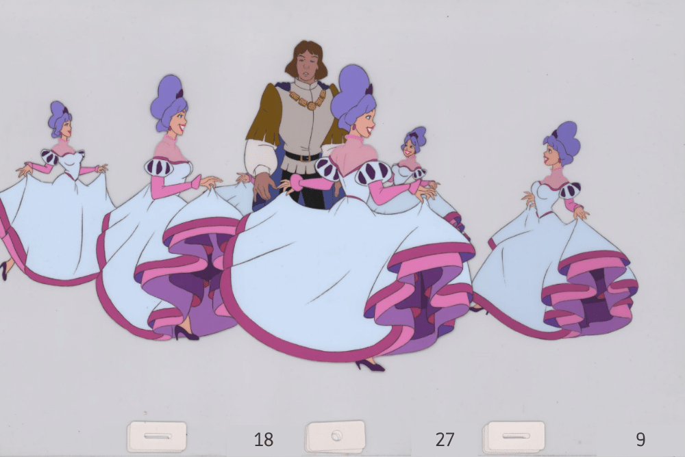 Art Cel Derek and Princesses (Sequence 18-27)