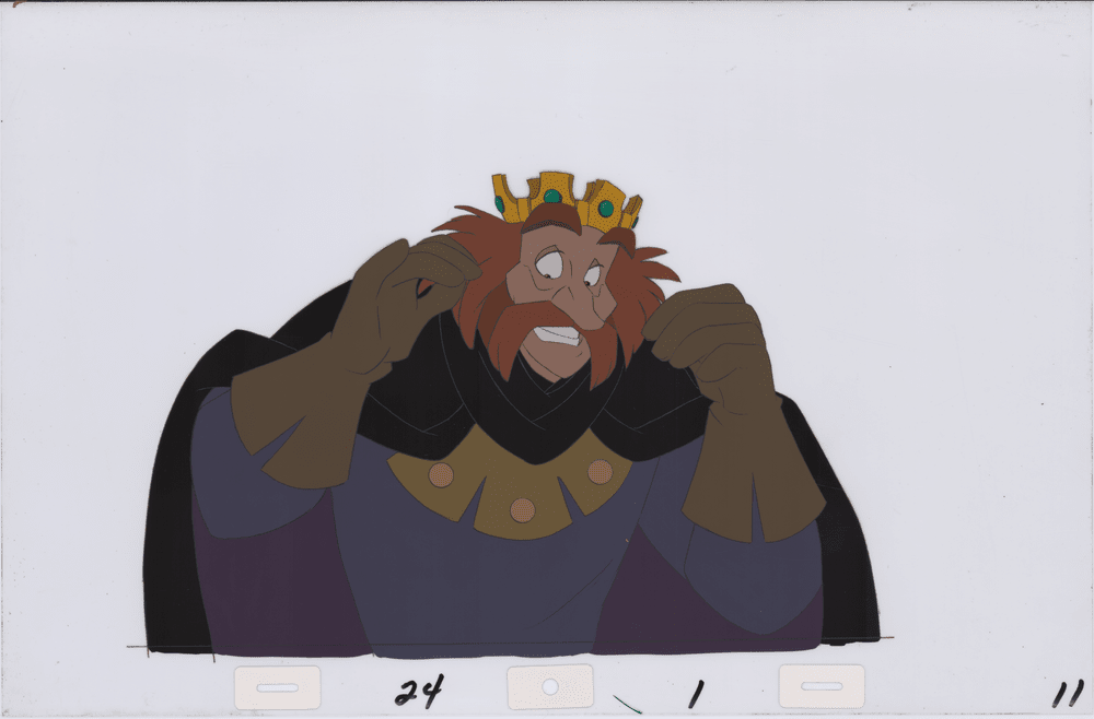 Art Cel Rothbart (Sequence 24-1) | Celluloid Art The Swan Princess