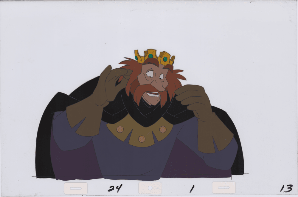 Art Cel Rothbart (Sequence 24-1) | Celluloid Art The Swan Princess
