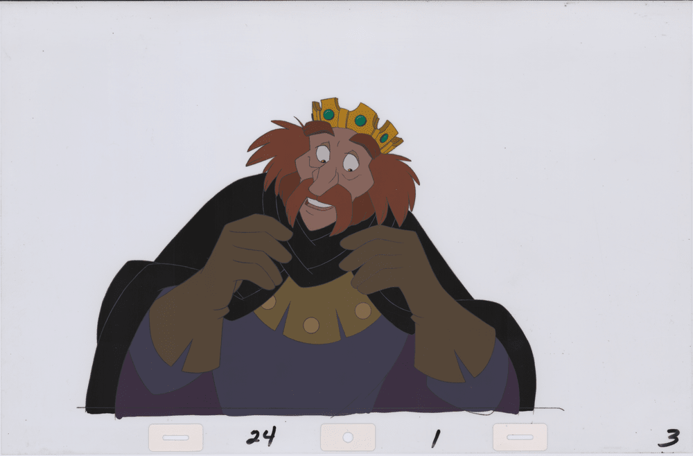 Art Cel Rothbart (Sequence 24-1) | Celluloid Art The Swan Princess