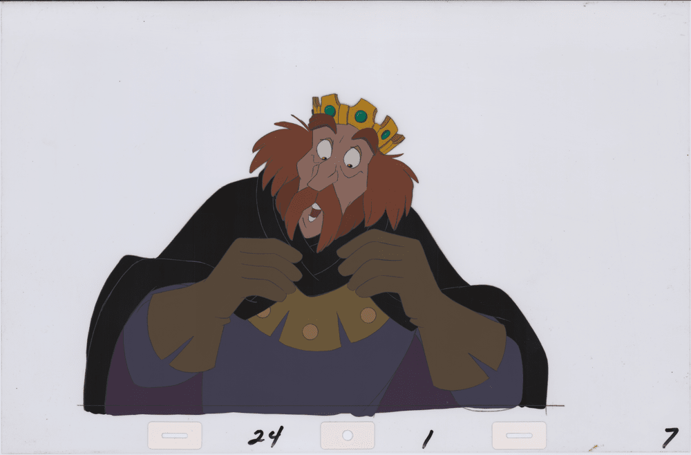 Art Cel Rothbart (Sequence 24-1) | Celluloid Art The Swan Princess