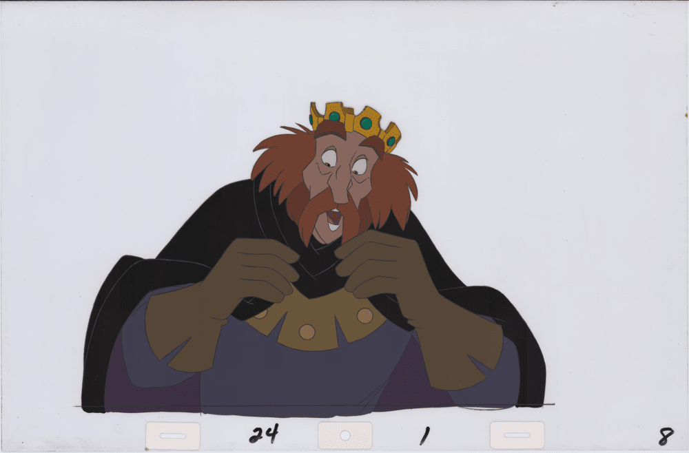 Art Cel Rothbart (Sequence 24-1) | Celluloid Art The Swan Princess