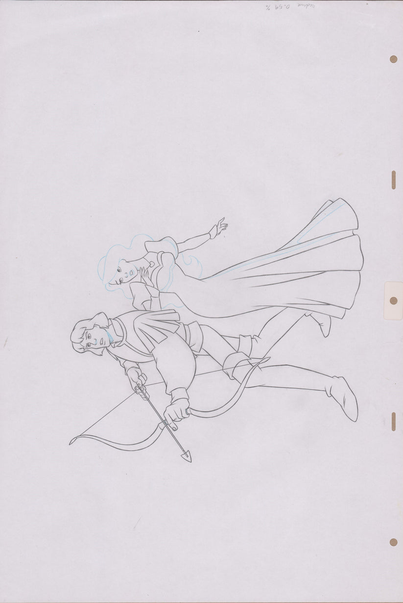 Odette Production Model Art | The Swan Princess