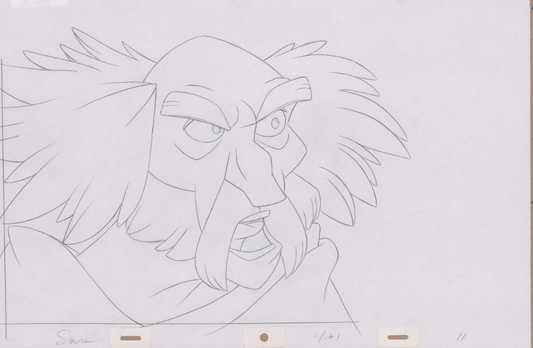 Pencil Art Rothbart (Sequence 1-21)