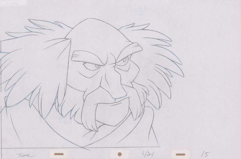 Pencil Art Rothbart (Sequence 1-21)