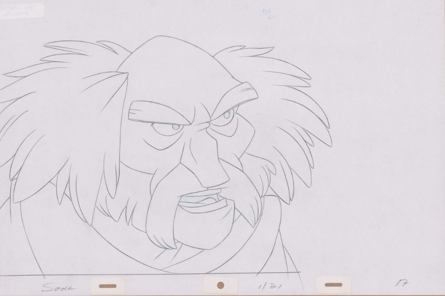 Pencil Art Rothbart (Sequence 1-21)